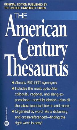 The American Century Thesaurus pdf epub mobi 电子书 下载