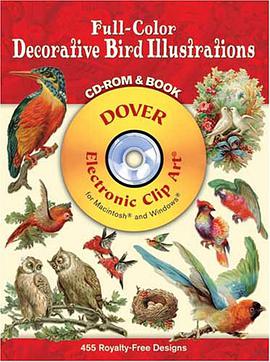 Full-Color Decorative Bird Illustrations CD-ROM and Book pdf epub mobi 电子书 下载