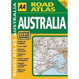 AA Road Atlas Australia pdf epub mobi 电子书 下载