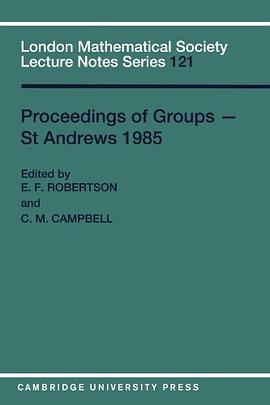Proceedings of Groups - St. Andrews 1985 1985 pdf epub mobi 电子书 下载