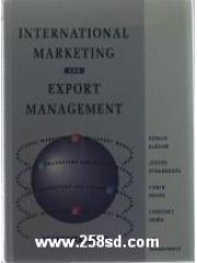 International Marketing and Export Management pdf epub mobi 电子书 下载
