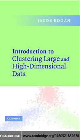 Introduction To Clustering Large And High Dimensional Data pdf epub mobi 电子书 下载