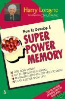 How to Develop a Super-Power Memory pdf epub mobi 電子書 下載
