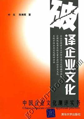 破译企业文化 pdf epub mobi 电子书 下载