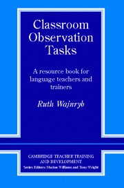 Classroom Observation Tasks pdf epub mobi 电子书 下载