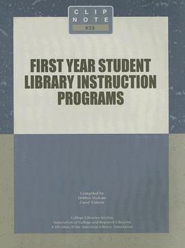 First Year Student Library Instruction Programs pdf epub mobi 电子书 下载