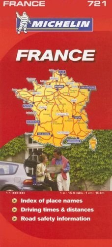 Michelin Map France (Michelin Map) pdf epub mobi 电子书 下载