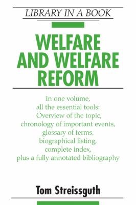 Welfare and Welfare Reform pdf epub mobi 电子书 下载