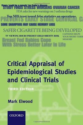 Critical Appraisal of Epidemiological Studies and Clinical Trials pdf epub mobi 下载