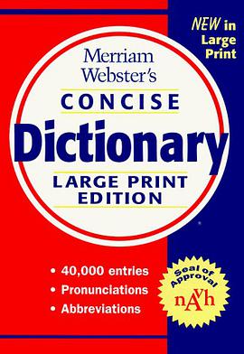 Merriam-Webster's Concise Dictionary pdf epub mobi 电子书 下载