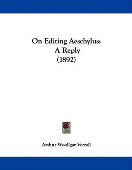 On Editing Aeschylus pdf epub mobi 电子书 下载