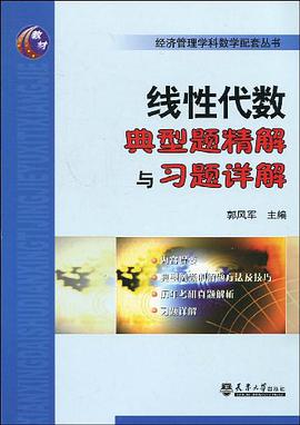 线性代数典型题精解与习题详解 pdf epub mobi 电子书 下载