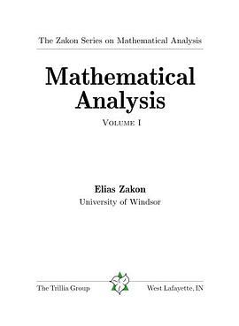 Mathematical Analysis I pdf epub mobi 电子书 下载