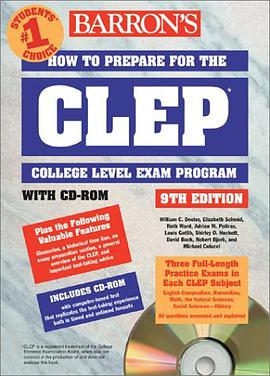 How to Prepare for the CLEP with CD-ROM (Barron's How to Prepare for the Clep College Level Examinat pdf epub mobi 电子书 下载
