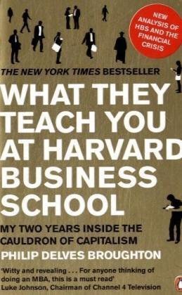 What They Teach You at Harvard Business School pdf epub mobi 电子书 下载