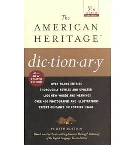 American Heritage Dictionary 4th Edition pdf epub mobi 电子书 下载