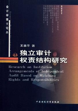 独立审计权责结构研究 pdf epub mobi 电子书 下载