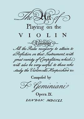 The Art of Playing on the Violin. . pdf epub mobi 电子书 下载