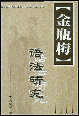 《金瓶梅》语法研究 pdf epub mobi 电子书 下载