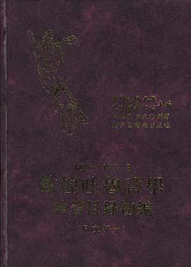 敦煌吐鲁番学论著目录初编(日文部分) pdf epub mobi 电子书 下载