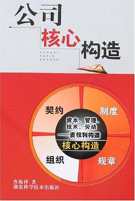 公司核心構造 pdf epub mobi 電子書 下載