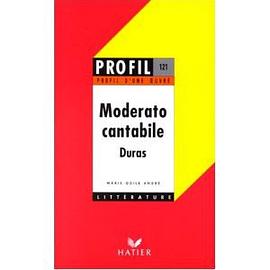 Profil D'une Oeuvre: Duras: Moderato Cantabile pdf epub mobi 电子书 下载