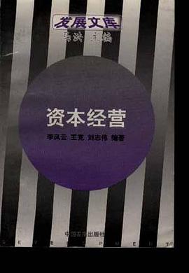 资本经营--企事业管理理念的创新 pdf epub mobi 电子书 下载
