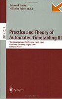 Practice and Theory of Automated Timetabling III 自动时间表生成的实践与理论III