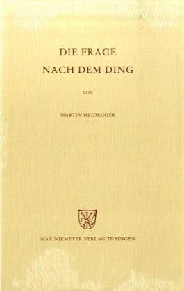Gesamtausgabe Abt. 2 Vorlesungen Bd. 41. Die Frage nach dem Ding pdf epub mobi 电子书 下载