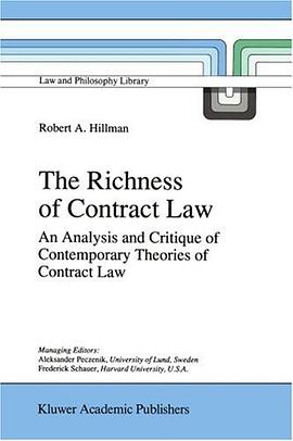 The Richness of Contract Law pdf epub mobi 电子书 下载
