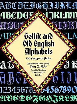 Gothic and Old English Alphabets pdf epub mobi 电子书 下载