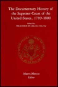 The Documentary History of the Supreme Court of the United States 1789-1800 pdf epub mobi 电子书 下载