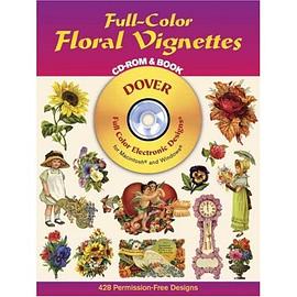 Full-Color Floral Vignettes CD-ROM and Book pdf epub mobi 电子书 下载