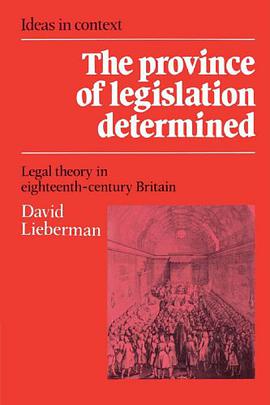 The Province of Legislation Determined pdf epub mobi 电子书 下载