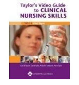 Taylor's Video Guide To Clinical Nursing Skills pdf epub mobi 電子書 下載