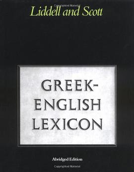 Greek-English Lexicon pdf epub mobi 电子书 下载