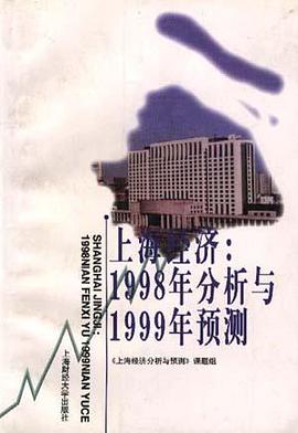 上海经济:1998年分析与1999年预测 pdf epub mobi 电子书 下载