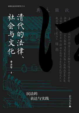 清代的法律、社会与文化 pdf epub mobi 电子书 下载