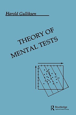 Theory of Mental Tests pdf epub mobi 电子书 下载