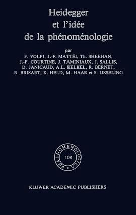 Heidegger Et L'Idee De LA Phenomenologie pdf epub mobi 電子書 下載
