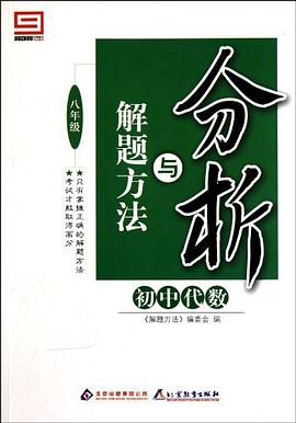 新阳光解题方法  初中代数解题方法与分析 pdf epub mobi 电子书 下载