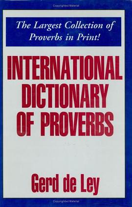 International Dictionary of Proverbs pdf epub mobi 电子书 下载
