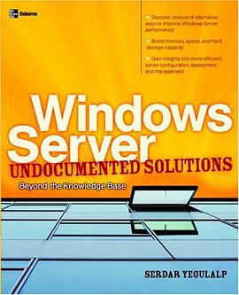 Windows Server Undocumented Solutions pdf epub mobi 电子书 下载