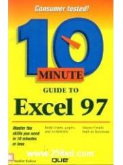 10 Minute Guide to Excel 97 ) pdf epub mobi 电子书 下载