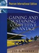 Gaining and Sustaining Competitive Advantage pdf epub mobi 电子书 下载