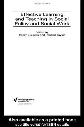 Effective Learning and Teaching in Social Work and Social Policy
