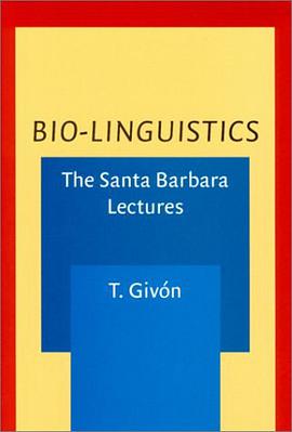 Bio-Linguistics pdf epub mobi 电子书 下载