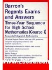 Barron's Regents Exams and Answers Sequential Math Course I pdf epub mobi 电子书 下载