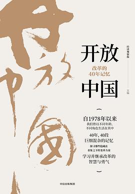 开放中国 pdf epub mobi 电子书 下载