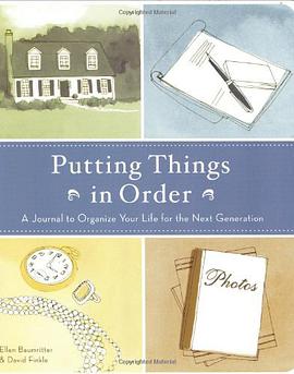 Putting Things in Order Journal pdf epub mobi 电子书 下载